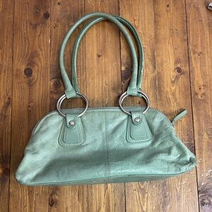 Latico Louise Leather Shoulder Bag sage green